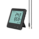 6.9 Multi-Use Temp+RH PDF Data Logger w/ 3.9” LCD Display & Ext Probe & BT