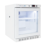 2.5 Cu. Ft. Benchtop, Life Science Performance, Glass Door Refrigerator