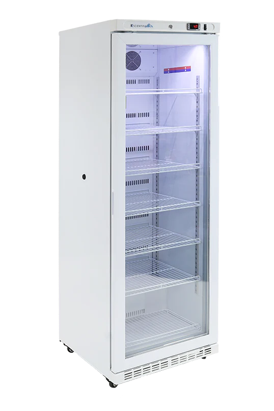 14 Cu. Ft. Glass Door Upright Medical Refrigerator