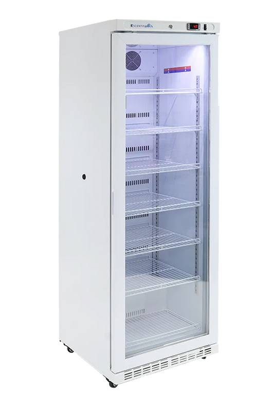 14 Cu. Ft. Glass Door Upright Medical Refrigerator