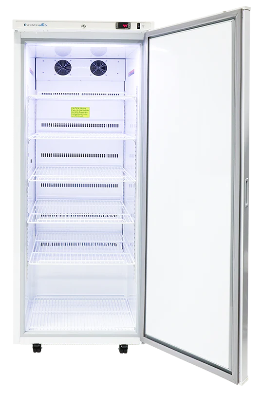 24 Cu. Ft. Upright Solid Door Refrigerator