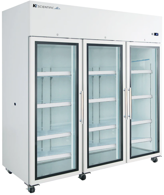 73 Cu. Ft. High Performance Glass Triple Door Refrigerator