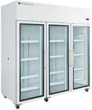 73 Cu. Ft. High Performance Glass Triple Door Refrigerator