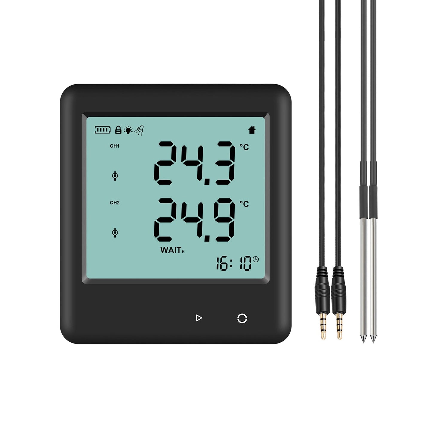 3.2.4 -200°C to 250°C Multi-Use Temp PDF Data Logger w/ 3.9” LCD Display & BT